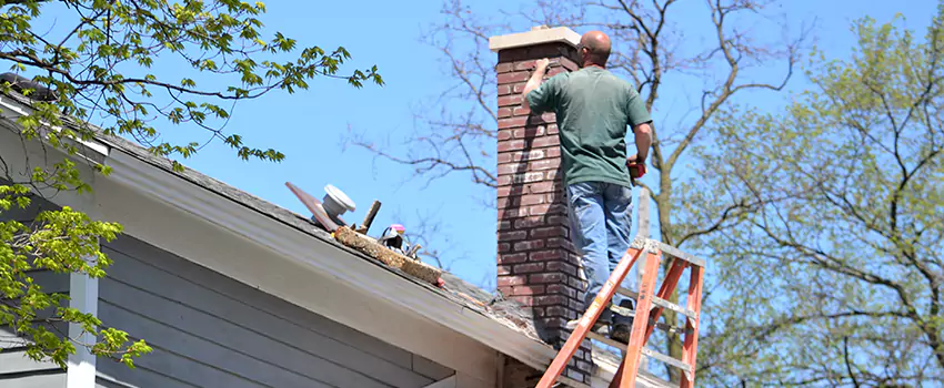Vinyl and PVC Chimney Flashing Installation in Inver Grove Heights, MN