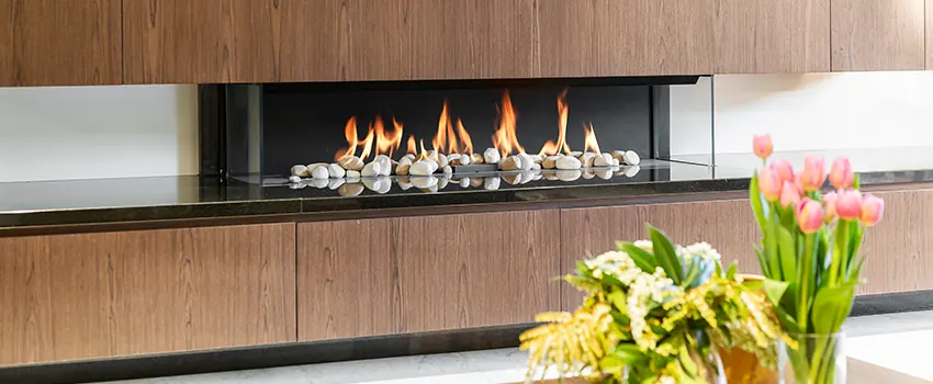 Double-height Fireplace Design Refurbishment in Inver Grove Heights, Minnesota