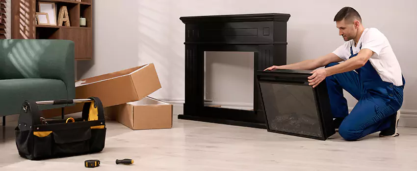 Old Rusted Metal Fireplace Repair And Replacement in Inver Grove Heights, MN